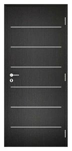 A Line 4 fémintarziás Dekor Plus beltéri ajtó