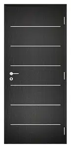 A Line 4 fémintarziás Dekor Plus beltéri ajtó