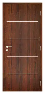 A Line 5 fémintarziás Dekor Plus beltéri ajtó