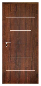 A Line 8 fémintarziás Dekor Plus beltéri ajtó