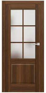 Aggtelek E-dekor üveges beltéri ajtó