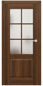 Aggtelek E-dekor üveges beltéri ajtó