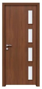 Angyalföld üveges dekorfóliás beltéri ajtó