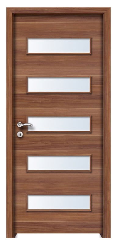 Arad üveges CPL beltéri ajtó