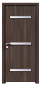 Aszód üveges dekorfóliás beltéri ajtó