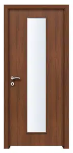 Békéscsaba üveges dekorfóliás beltéri ajtó