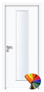 Békéscsaba üveges festett MDF beltéri ajtó