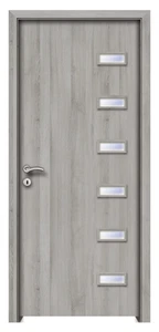 Berettyó üveges CPL beltéri ajtó