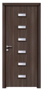 Bicske üveges CPL beltéri ajtó