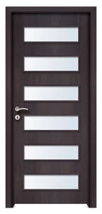 Bonyhád üveges CPL beltéri ajtó