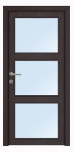 Cattolica üveges dekorfóliás beltéri ajtó