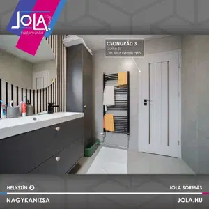 Csongrád CPL Plus üveges beltéri ajtó - Referenciakép - 4