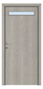 Delhi I üveges dekorfóliás beltéri ajtó