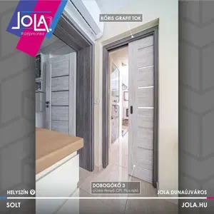 Dobogókő CPL Plus üveges beltéri ajtó - Referenciakép - 7