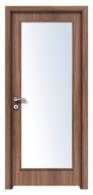 Eger üveges CPL beltéri ajtó