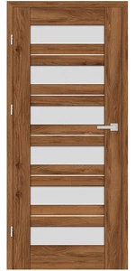 Felföld E-dekor üveges beltéri ajtó