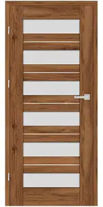 Felföld E-dekor üveges beltéri ajtó