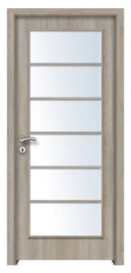 Ferencváros üveges CPL beltéri ajtó