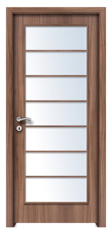 Fertőd üveges CPL beltéri ajtó