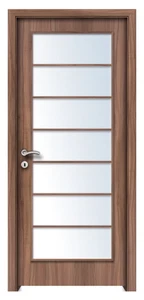 Fertőd üveges CPL beltéri ajtó