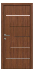 Gordion K fémintarziás dekorfóliás beltéri ajtó