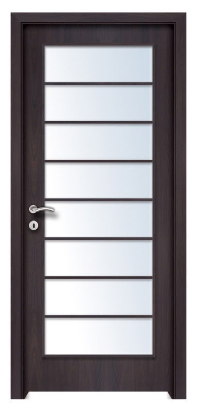 Gyál üveges CPL beltéri ajtó