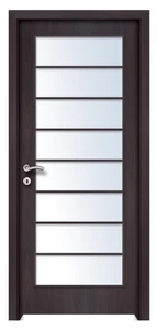 Gyál üveges CPL beltéri ajtó