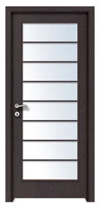 Gyál üveges dekorfóliás beltéri ajtó