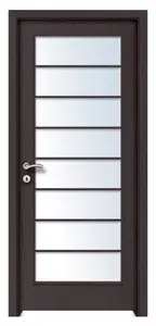 Gyál üveges dekorfóliás beltéri ajtó