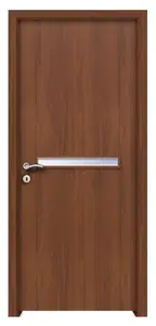 Gyöngyös üveges dekorfóliás beltéri ajtó