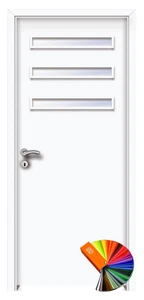 Győr ETO üveges festett MDF beltéri ajtó