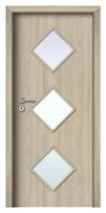 I-1 Rhino CPL üveges beltéri ajtó