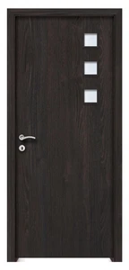 Jászberény üveges dekorfóliás beltéri ajtó