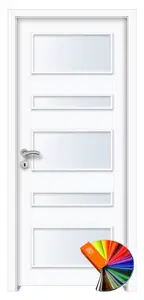 Kalocsa üveges festett MDF beltéri ajtó