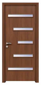 Kapuvár üveges dekorfóliás beltéri ajtó