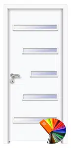Kapuvár üveges festett MDF beltéri ajtó