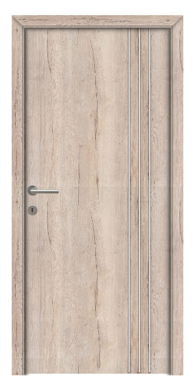 Karthagó III fémintarziás CPL beltéri ajtó