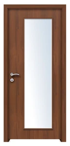 Kecskemét üveges dekorfóliás beltéri ajtó