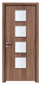 Keszthely üveges CPL beltéri ajtó