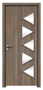 Kiskunhalas üveges CPL beltéri ajtó