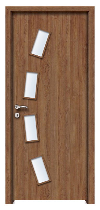 Komárom üveges CPL beltéri ajtó