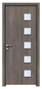 Komló üveges CPL beltéri ajtó