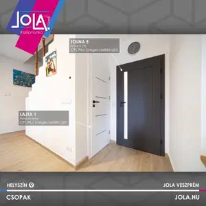 Lajta CPL Plus üveges beltéri ajtó - Referenciakép - 3