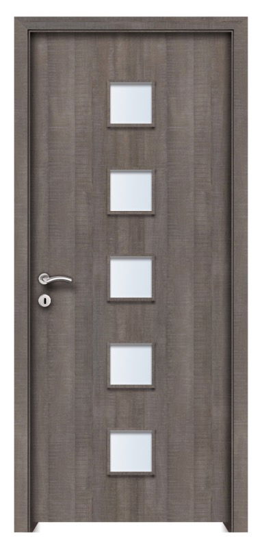 Lenti üveges CPL beltéri ajtó