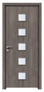 Lenti üveges CPL beltéri ajtó