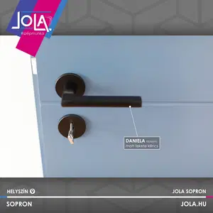 Marcali mart felületű festett MDF beltéri ajtó - Referenciakép - 3