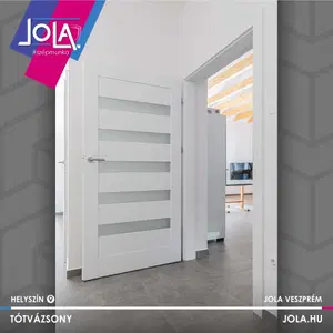 Mátra CPL Plus üveges beltéri ajtó - Referenciakép - 2