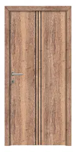 Olympia fekete fémintarziás CPL beltéri ajtó