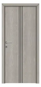 Olympia fekete fémintarziás dekorfóliás beltéri ajtó