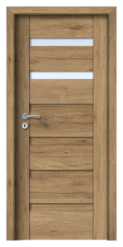 P-2 Rhino CPL üveges beltéri ajtó